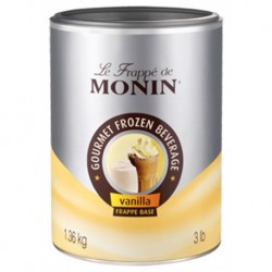Monin Frappé Base Vanille 1,36Kg (lot de 3)