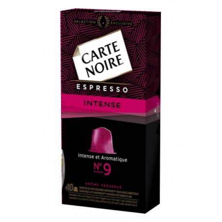 Carte Noire Espresso Intense (lot de 40 capsules)