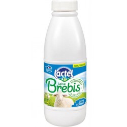 Lactel Lait de Brebis Demi-écrémé 1L (pack de 6)