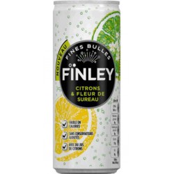 Finley Citrons & Fleur de Sureau 25cl (pack de 24)