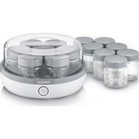 Severin Yaourtière - Fromagère Yaourtière JG3520 7 POTS + 7 supplementaires