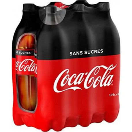 Coca-Cola Zéro 1,75L (pack de 6)