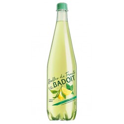 Badoit Bulles de Fruits Citron Touche de Menthe 1L (pack de 6)