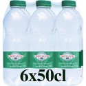 Cristaline Eau de source gazeuse 6 x 50 cl
