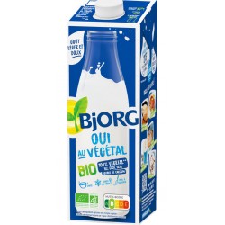 BJORG Boisson végétale bio à base de riz coco et soja 1L