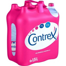Contrex Eau minérale naturelle 1,5L (pack de 6)