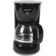 NC Cafetière électrique goutte à goutte pour 4 tasses, 650w, 0,6 l, caf-ss-5655, couleur noire - sogo caf-ss-5655 CAF-SS-5655