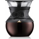 Bodum pourover cafetière, filtre permanent maille inox, 4 tasses, 0.5 l 11592-01S