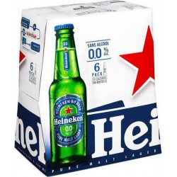 Heineken Bière sans alcool 0.01% 6 x 25 cl 0.01%vol.