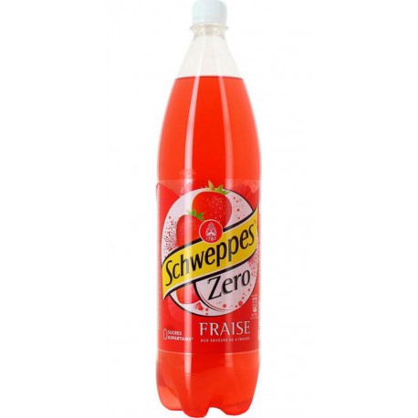 Schweppes Fraise Zéro 1,5L