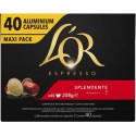 L’OR Espresso Splendente (lot de 40 capsules)