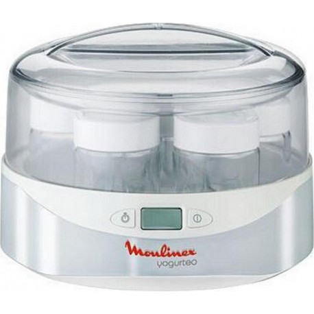 Moulinex Yaourtière Yogurteo Silver Premium 7 Pots YG230131 YG231E32