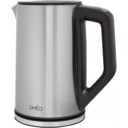 Siméo Bouilloire Double Parois Inox 2200W 1,4L CT560