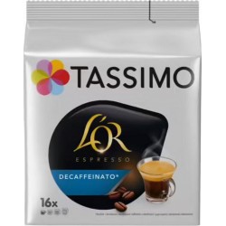TASSIMO Café dosettes Compatibles Decaffeinato L'OR TASSIMO (lot de 3 sachets)