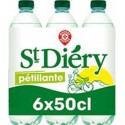 St Diery Eau minérale gazeuse St-Diery Naturelle 6x50cl