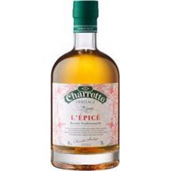 CHARRETTE RHUM l'épicé Vanillé 40% 70cl