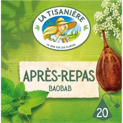 La Tisanière Infusion menthe anis-vert verveine 20 sachets
