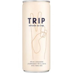 TRIP CBD PECHE GINGEMBRE 250ML