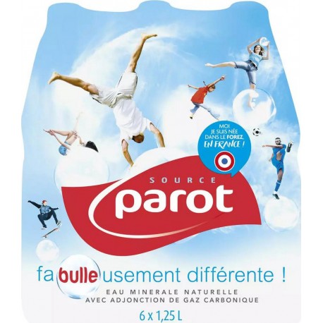 NC Eau gazeuse Parot 6x1,25L