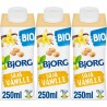 BJORG Boisson Végétale Soja Vanille Bio 3x25cL