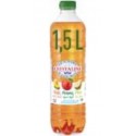 Cristaline Eau de Source au Jus de Fruits Pomme, Pêche et Poire 1,5L
