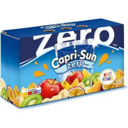 CAPRI-SUN Boisson aux Fruits Multivitaminés Zéro Sucres 10x20cL