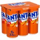 FANTA Soda orange aux arômes naturels 6x33cL (pack de 6)