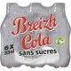 Breizh Cola Soda sans sucre 33cl (pack de 6)